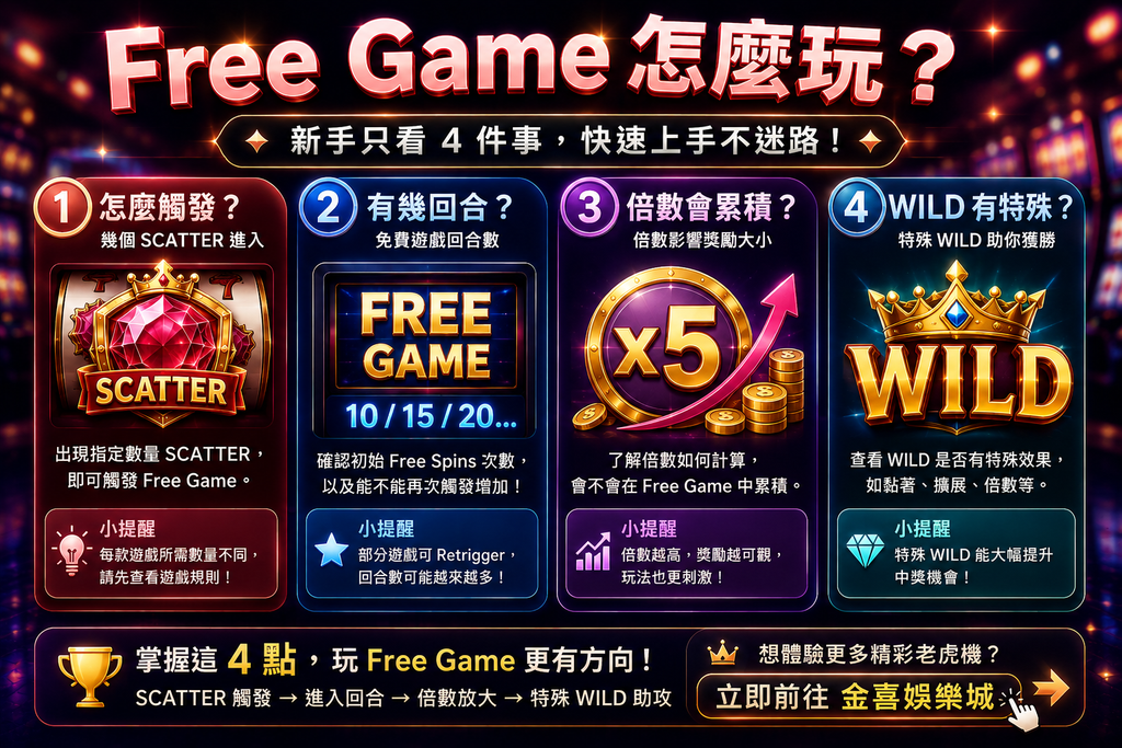 老虎機Free Game常見問題與攻略