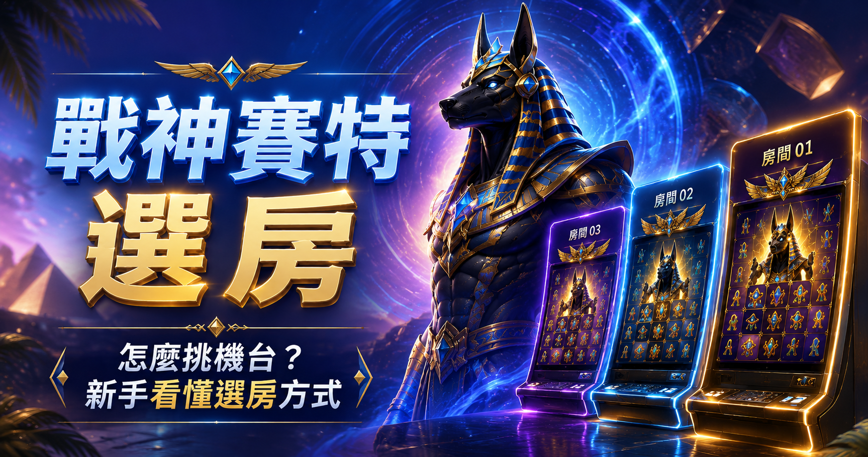 【戰神賽特選房】怎麼挑機台？新手看懂遊戲數據與選房方式